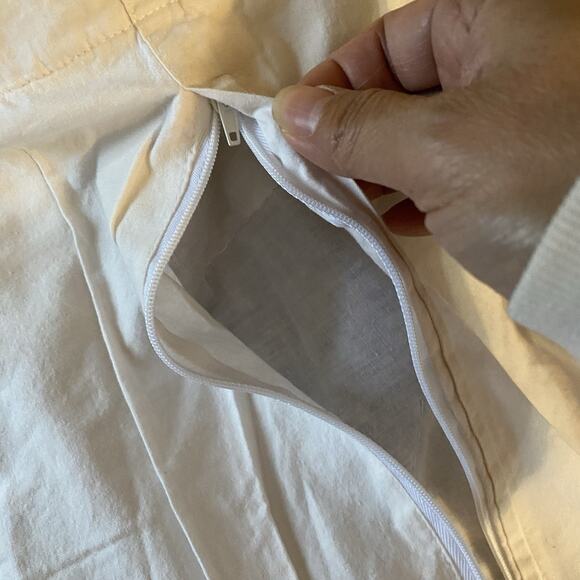 Vintage 2 Pillowcases 29x23” Quilt Patchwork Country Cottagecore Cotton ZipClose - Picture 5 of 5